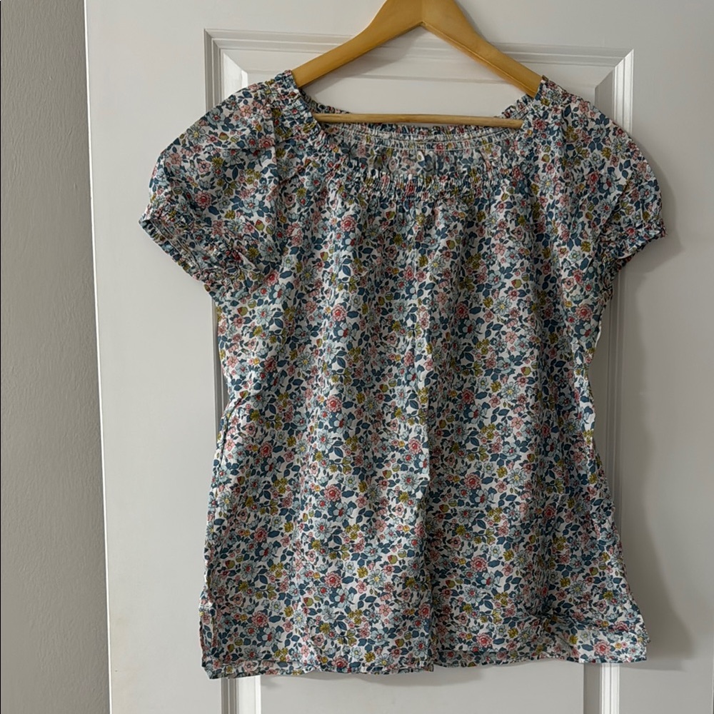 Uniqlo Multicolor Floral Blouse